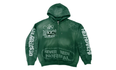 Destroyer Zip Up Hoodie "Green" RET008
