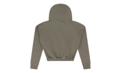 Desert Valley Cropped Hoodie "Elephant Green" RHPF23HO03012372 ELGRN