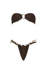 VDM The Label Bailey Zebra Reversible Bandeau
