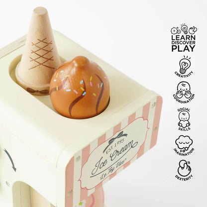 Ice Cream Machine & Play Food Cones