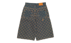 Dandy Quilted Jeans Shorts "Deep Indigo" 1AILV7