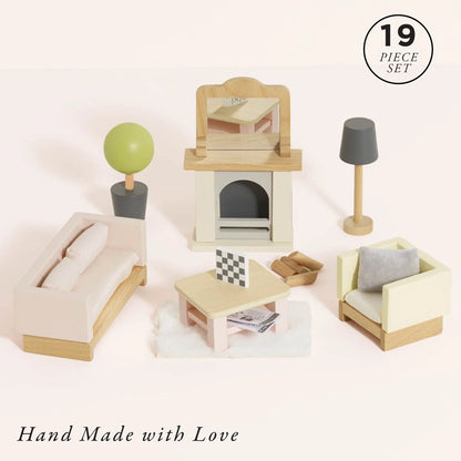 Doll House Sitting Room Furniture Set