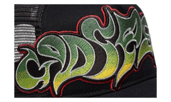 GS Neo Trucker Hat "Black / Yellow / Red" GS133