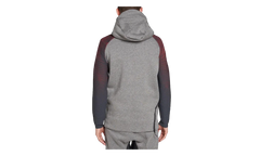 Tech Fleece Long Funnel Zip Hoodie "Carbon Heather / Black" 805655 063