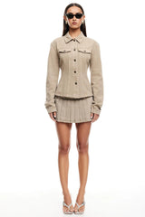 LIONESS Rider Mini Skort Beige