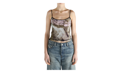 T-UCA Tank Top WMNS "Brown / Sand" A20981 0QVCW 5AFA
