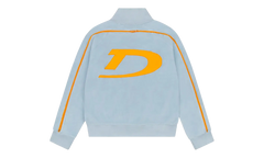 Velour Warmup Jacket "Light Blue" DT516