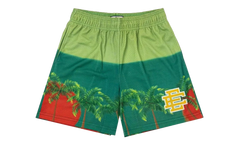 EE Basic Palm Tree Shorts "Green / Yellow" EE295