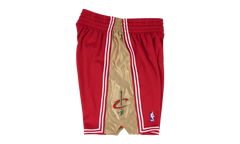 NBA Authentic Shorts "2003-04 Cleveland Cavaliers - Red / Gold" 369PCVW03CCA