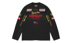 Vanson Leathers® L/S Top "SS26 - Black" SU27022