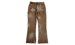 Rhinestone Sweatpants "Brown" RET027