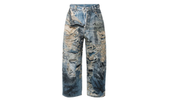Torn Scribble Denim "Blue" P01004671