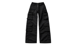 Allyn Nylon Mid Rise Cargo Pants WMNS "Black" KITH97