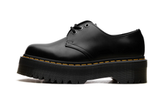 1461 Quad Polished Smooth Leather Derby "Black" 25567001