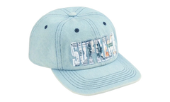 Embroidered Money Logo 6 Panel Hat "SS26 - Denim" SU27432