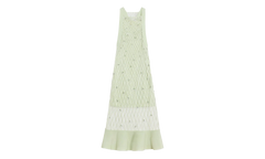 EMBROIDERED CAGE KNIT DRESS "AMANDE" RW DR9033 K033 E24 610