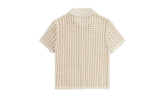 Rhea Knit Polo Top WMNS "Beige" khw030532 105