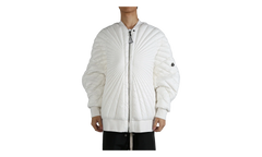 Rick Owens Woven Radiance Peter Jacket "Milk" MON40
