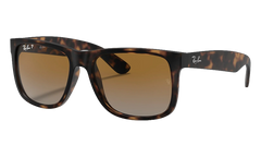 Justin Classic Sunglasses "Matte Havana - Brown Grey" 0RB4165 865/T555