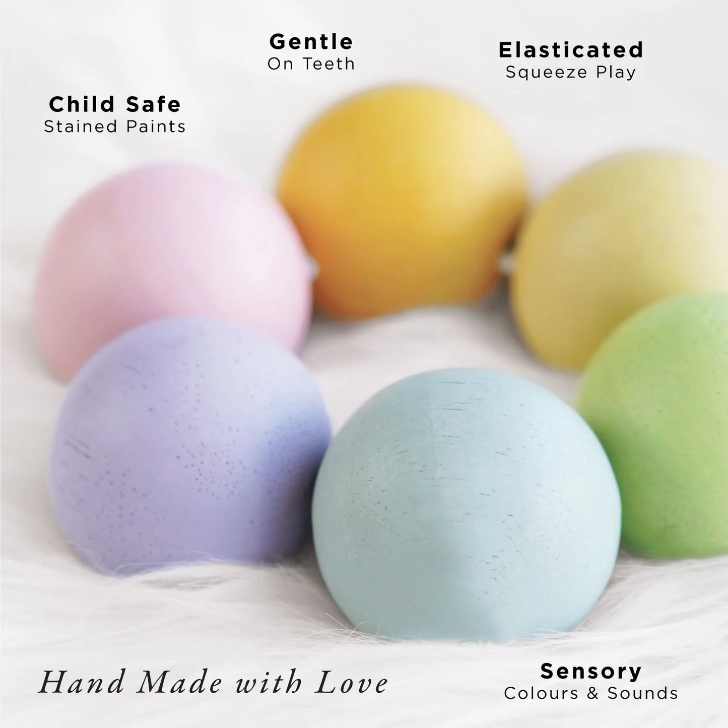 Teething Wooden Beads