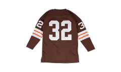 NFL Jim Brown Authentic Jersey "1964 Cleveland Browns - Brown" AJY6CP18021 CBRBROW64JBW