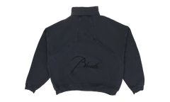 Script Logo Quarter Zip "Black" RHDMTPS0101 BLK