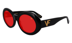 Cobain Acetate "Glossy Black / Red Solid" MPCB2 0009 20T5