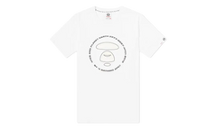 AAPE Planet Earth Logo T-Shirt "White" BZNLT63GL