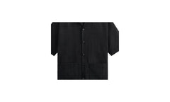 Jacquard Faille Reade Shirt "Black" KITH26