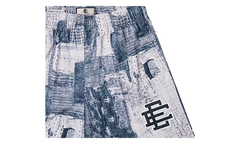 EE BASIC SHORT "SS23 - Grey Boro Patchwork" EE714