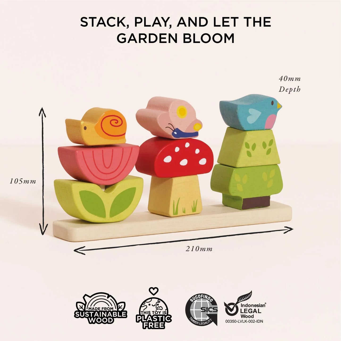 Stacking Woodland Garden
