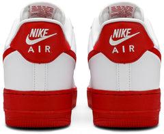 Force 1 Low White Red Midsole
