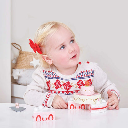 Sliceable Wedding Cake for Pretend Play