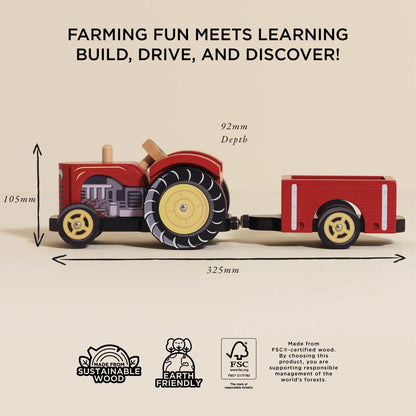 Farmyard Tractor & Trailer