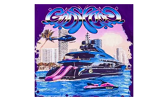 Miami Exclusive Yacht T-Shirt "Purple" GS177