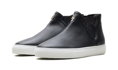 Leather High Top Trainers "Black" CHRM1173
