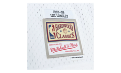 NBA Luc Longley Jersey "1997 Chicago Bulls - White" SMJY6370 CBU97LLOWHIT
