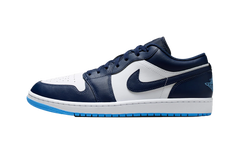 Air Jordan 1 Low "Midnight Navy / University Blue" 553558 404