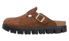 Boston Chunky Suede Leather "Dark Tea Black" 1028402