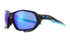 Plazma Polarized Sunglasses "Matte Black / PRIZM Sapphire Polarized" OO9019 08
