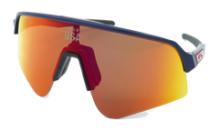 Sutro Lite Sweep Sunglasses "Team USA Matte Navy / PRIZM Ruby" OO9465 25