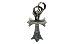 Small Cross Pendant with Bale "Silver" CHRM1054