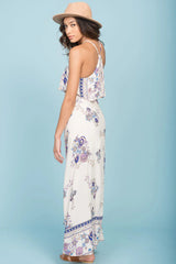 Monday cutout Maxi Dress Purple