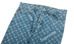 Monogram Regular Jeans "Louis Vuitton X Supreme" 1A3FA0